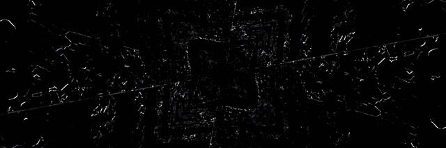 霓虹隧道故障分形 3:1 三联屏 60fps 屏保 Vj Loop