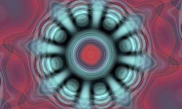 Pulsating Neon Tunnel VJ Loop 5:3 Wide 60fps Screensaver Animation